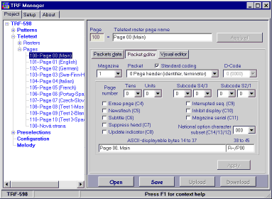 Teletext Generator Software